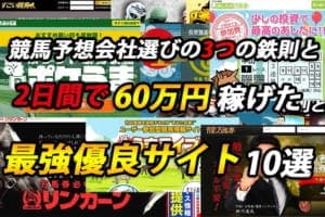 競馬予想サイトを使って今の収入を3倍に!地方競馬でコツコツ稼ぐ方必見!