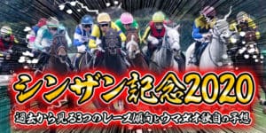 シンザン記念2020年過去から見る3つのレース傾向とウマダネ独自の予想