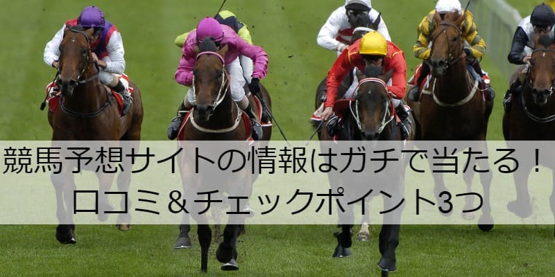 競馬予想位サイト 情報