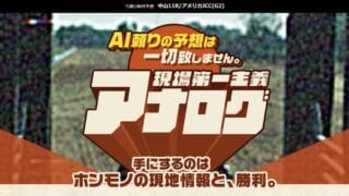 アナログ 競馬予想サイト