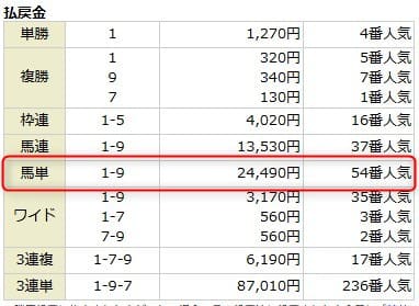 2025年11月23日京都7R結果