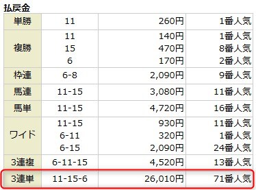 2026年2月22日阪神12R結果